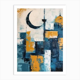 Muslim City Art Print