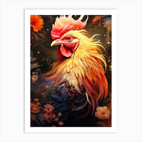 Rooster 1 Art Print