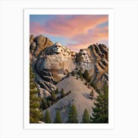 Mount Rushmore Art Print