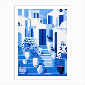 Santorini 1 Art Print