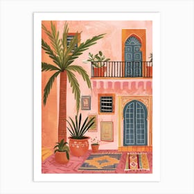 Moroccan House Art Print