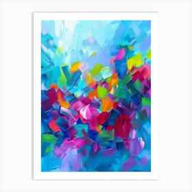 Abstract Painting 1631 Art Print