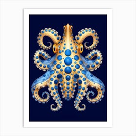 Southern Blue Ringed Octopus 2 Art Print