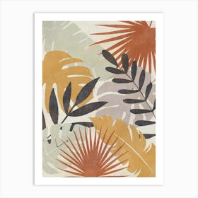 Tropical Leaves 2 Art Print