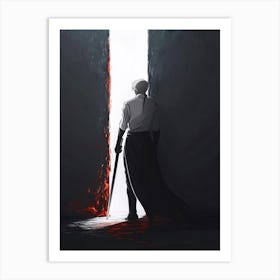 Samurai Swordsman 1 Art Print