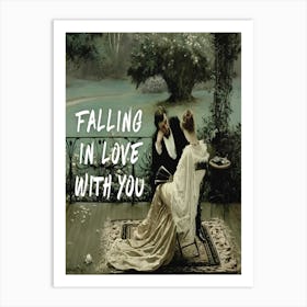 Falling In Love With You Art Print