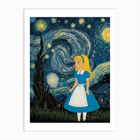 Alice In Wonderland 5 Art Print