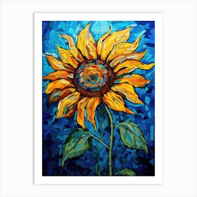 Sunflower Painting 3 Art Print