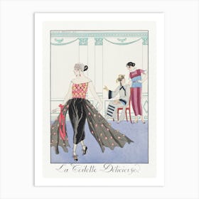 La Toilette Délicieuse (1922), George Barbier Art Print