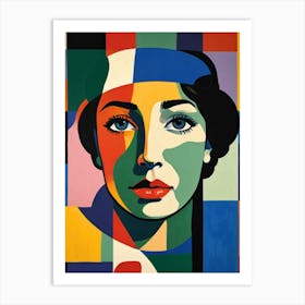 Portrait Of A Woman 26 Art Print