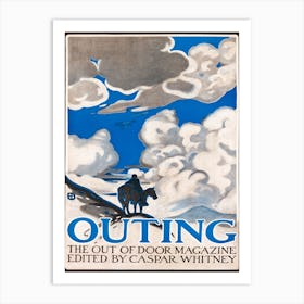 Outing (1902), Edward Penfield Art Print