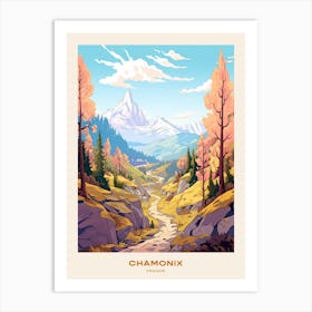 Chamonix To Zermatt France 1 Hike Poster Art Print