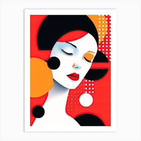 Chic Reflections: Empowering Women Art Print