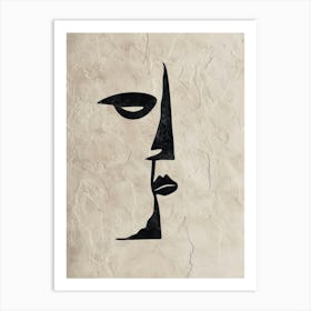 Face Of A Woman 95 Art Print