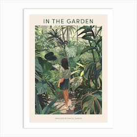 In The Garden Poster Vandusen Botanical Garden Canada 1 Art Print