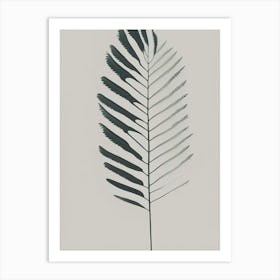 Tassel Fern Simplicity Art Print