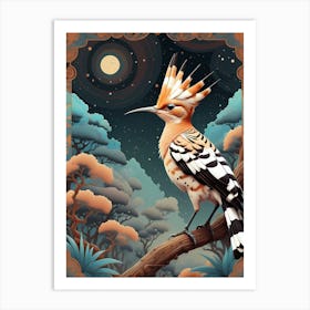 Hoopoe Bird Art Print