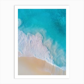 Aerial View Of A Beach 61 Art Print