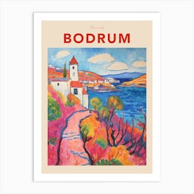 Data Set 40 Fauvist Travel Poster Art Print