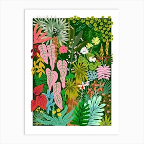 Tropical Garden Art Print