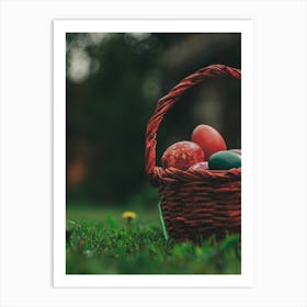 Easter Basket 24 Art Print