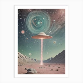 Beam Me Up no2 Art Print