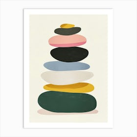 Stack Of Stones 4 Art Print