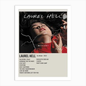 Laurel Hell By Mitski 2022 Poster 2 Art Print