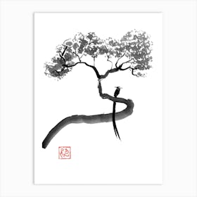 Tchitrec In Tree Art Print