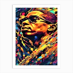 Jazz Ripples - Johnny B Goode Inspired Art Print