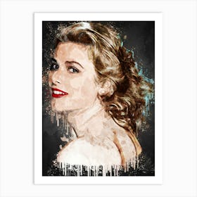 Grace Kelly Art Print