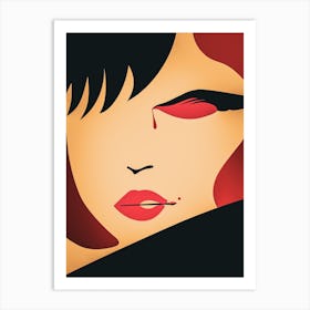 Artistic Woman Art Print