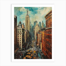 New York Kitsch Illustration Art Print