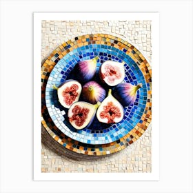 Figs On A Plate Art Print