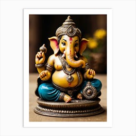 Ganesha 3 Art Print