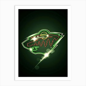 Minnesota Wild 1 Art Print