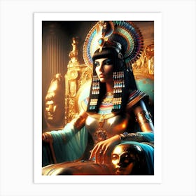 Cleopatra Portrait Artwork 215 Art Print