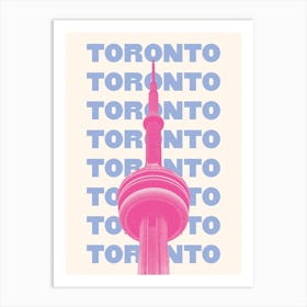 Toronto Art Print