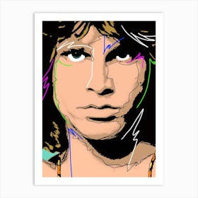 Jim Morrison Art Print