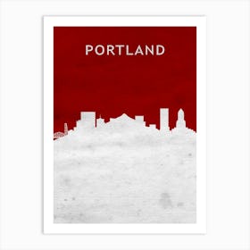 Portland Oregon Art Print