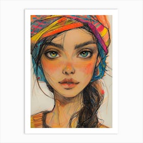 Contemporary Woman 20 Art Print