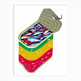 Sardines Art Print