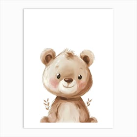 Teddy Bear Kids and Nursery 2 Art Print