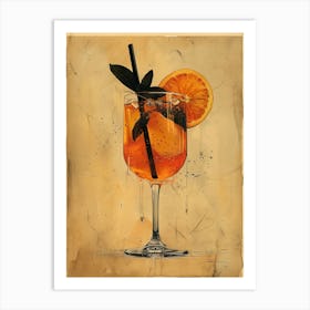 Cocktail In A Glass 7 Art Print