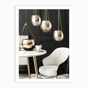 Shabby Chic Dining Room Art Print