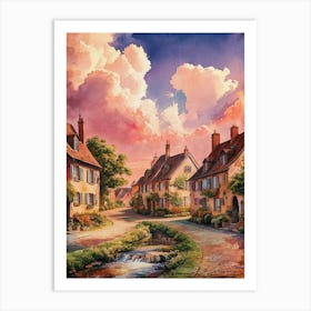 Little Village Art Print