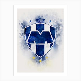 Club De F·Tbol Monterrey 1 Art Print