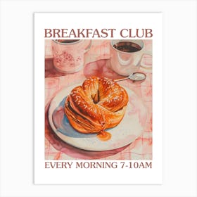 Breakfast Club Cinnamon Buns 3 Art Print