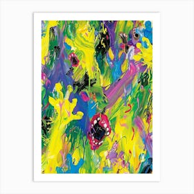 Splatter Painting 35 Art Print