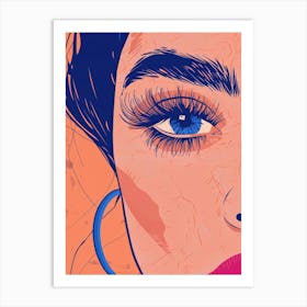 Portrait Of A Woman 422 Art Print